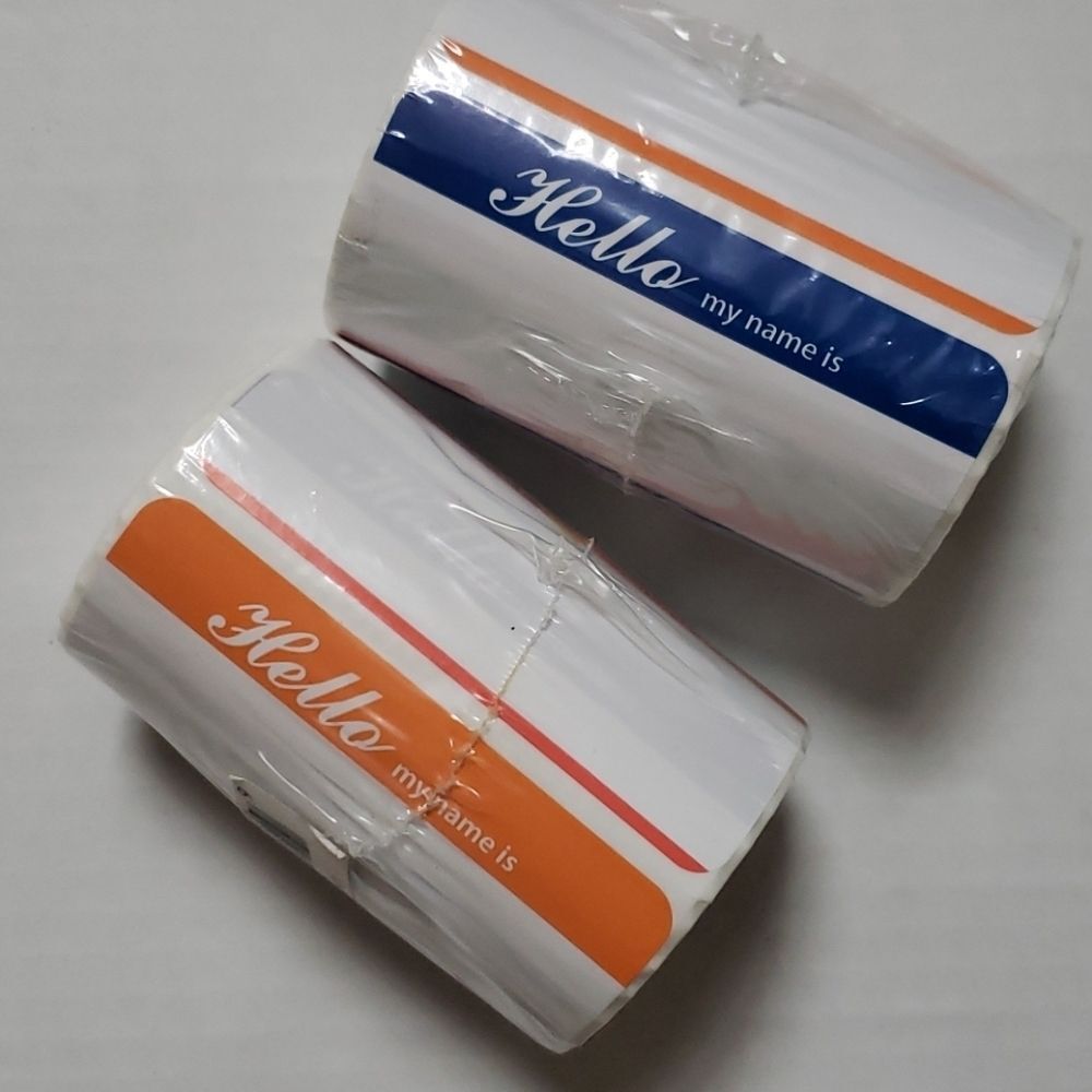 Hello my name is stickers NWT